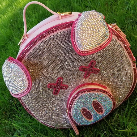 🆕️Jeffree Star X Shane Dawson Bling Pig Backpack - Picture 3 of 14
